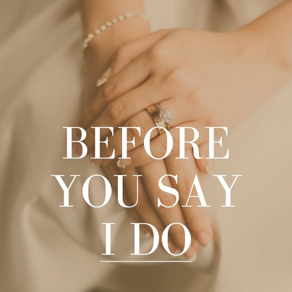 Before you Say I Do - Faith Fi Podcast Cover