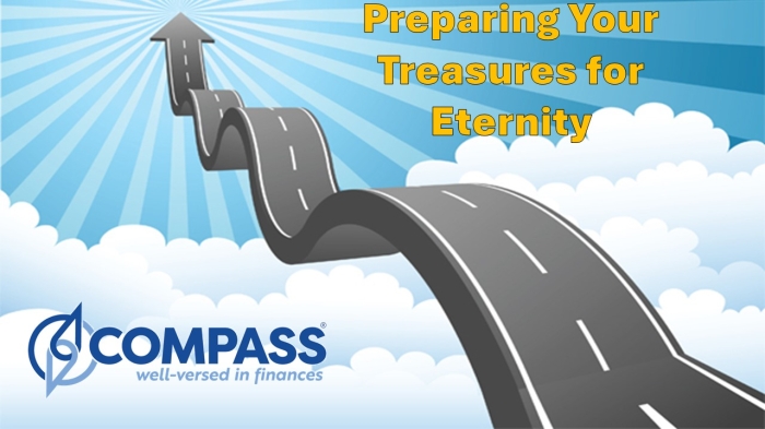 Preparing your treasures for eternity logo
