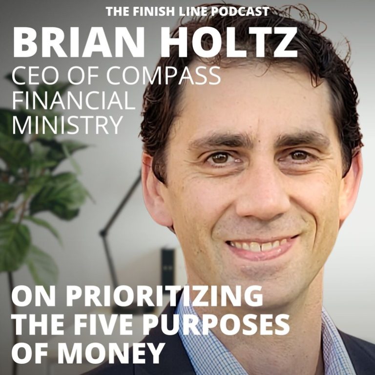 Finish Line Podcast - Prioritizing the Five Purposes of Money Cover